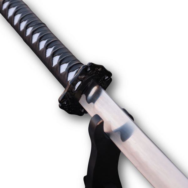 Катана Сувенірна Black-SIlver laminated steel 1643 фото