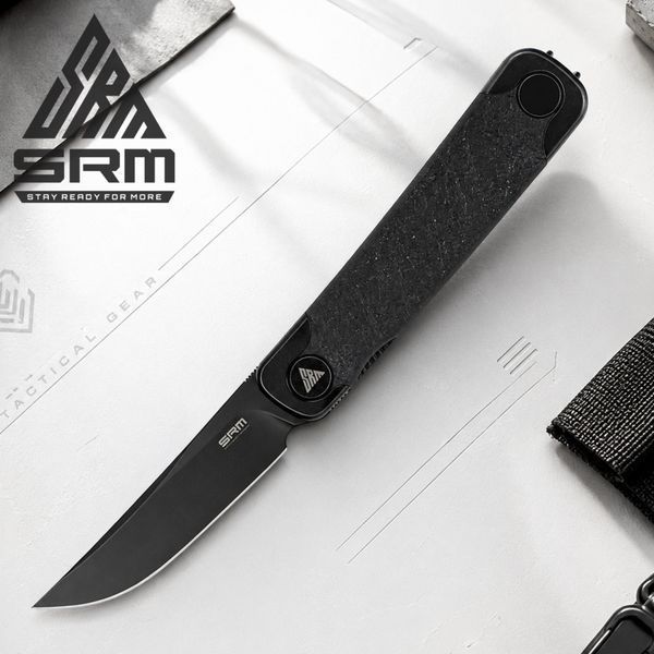 Ніж складаний кишеньковий SRM Enso 131M-GB (7.4 см) 14C28N / G10 чорний 131M-GB фото