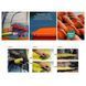 Коврик самонадувающийся Flextail Tiny Slleeping Pad R05 AVS, размер L (196 х 55 х 7 см), оранжевый 6975755966656 фото 14