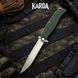 Ніж складаний Karda J324 Green micarta J324G фото 1