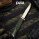 Ніж складаний Karda J324 Green micarta J324G фото 2
