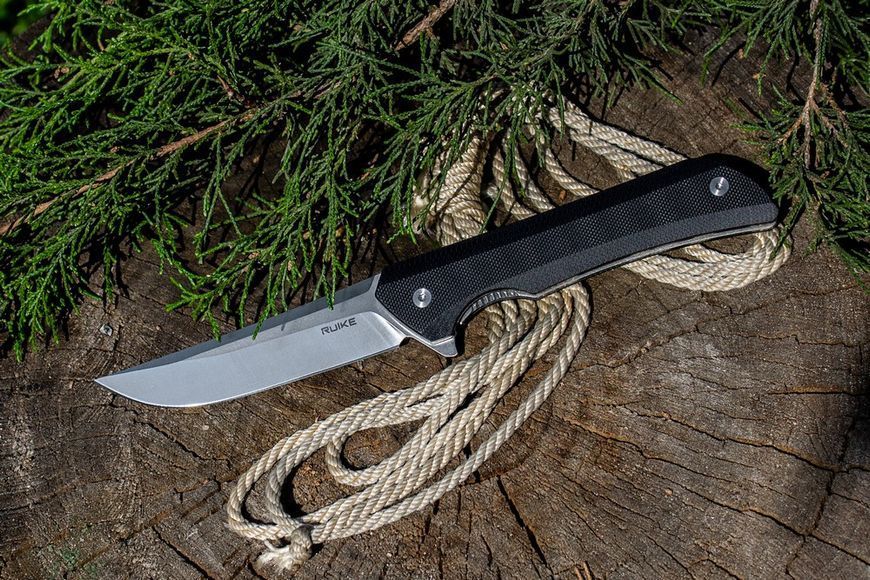 Ніж складаний туристичний Ruike Hussar P121-B, (9.2 см) 14C28N / G10 чорний P121-B фото